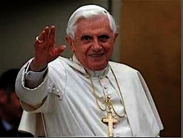 Pope Waving